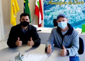 Denio ViganÃ³ assume a Secretaria de Transportes e Obras de Ouro