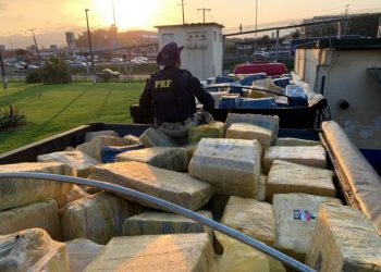 SC registra a maior apreensÃ£o de maconha da histÃ³ria. Mais de 24 toneladas da droga foram apreendidas