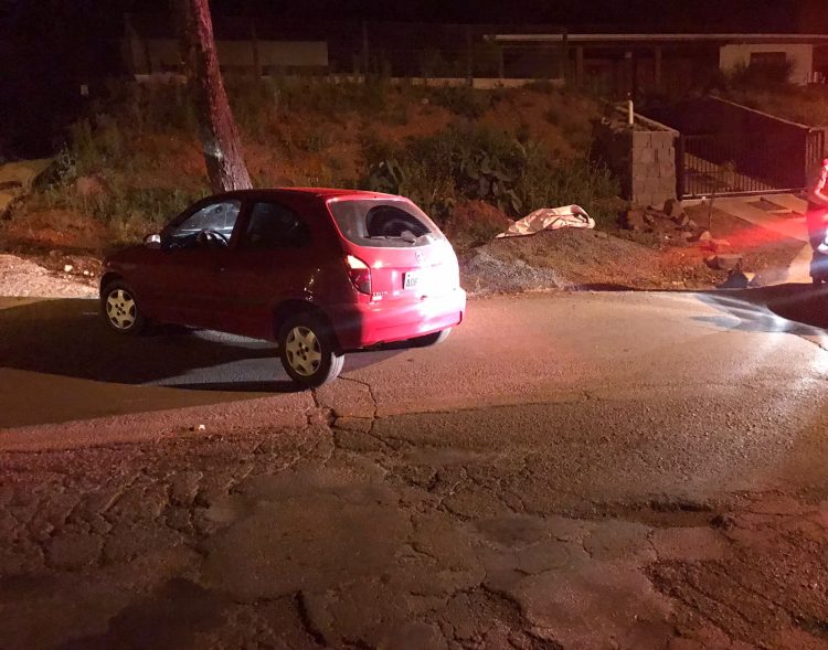 VeÃ­culo de Capinzal se envolve em acidente de trÃ¢nsito em Piratuba