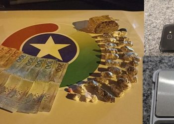 Quatro adultos sÃ£o presos e trÃªs adolescentes apreendidos por trÃ¡fico de drogas em Campos Novos