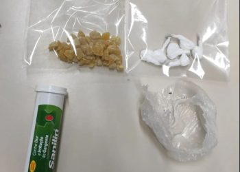 Dois homens sÃ£o presos e drogas apreendidas pela PolÃ­cia Militar em Herval d’Oeste