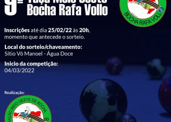 9Âª ediÃ§Ã£o da TaÃ§a Meio Oeste de Bocha terÃ¡ inÃ­cio em marÃ§o