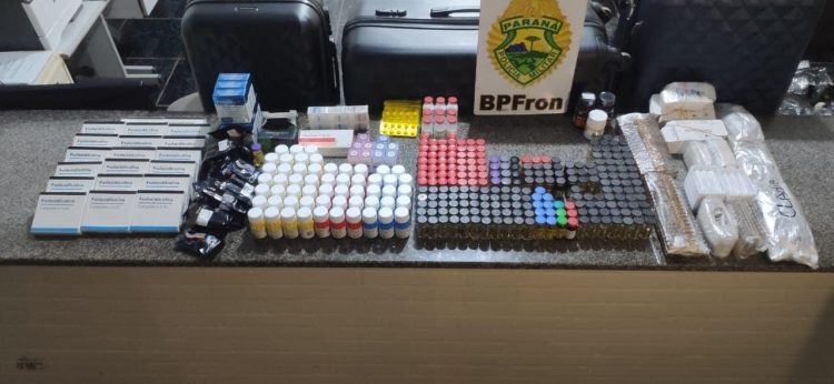 Ex-policial militar de Santa Catarina, que jÃ¡ atuou em Capinzal, Ã© preso transportando cerca de 500 anabolizantes