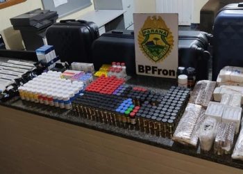 Ex-policial militar de Santa Catarina, que jÃ¡ atuou em Capinzal, Ã© preso transportando cerca de 500 anabolizantes