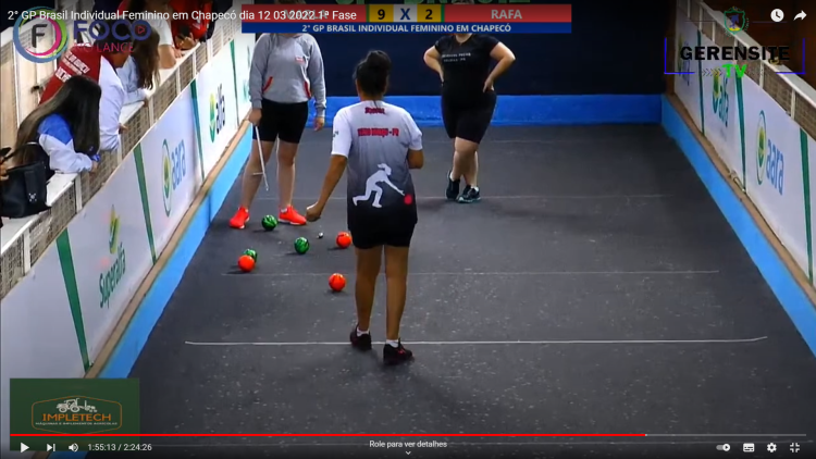 2Â° GP Brasil de Bocha Feminino aconteceu em ChapecÃ³