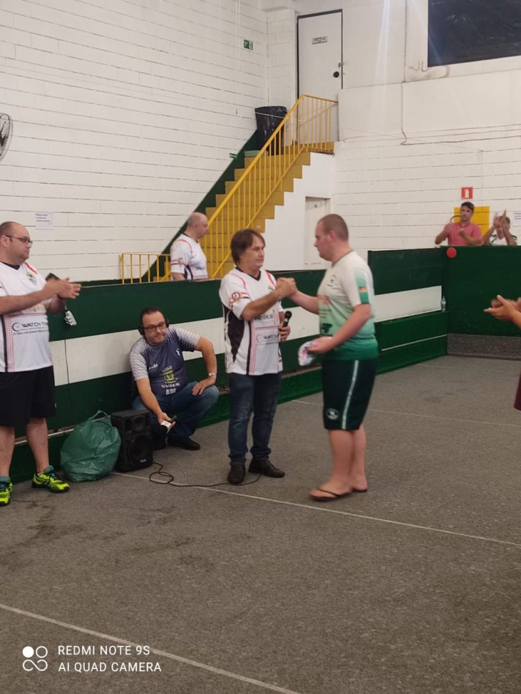 Atleta capinzalense que atua por ChapecÃ³ Ã© medalha de bronze no Campeonato Brasileiro de Bocha