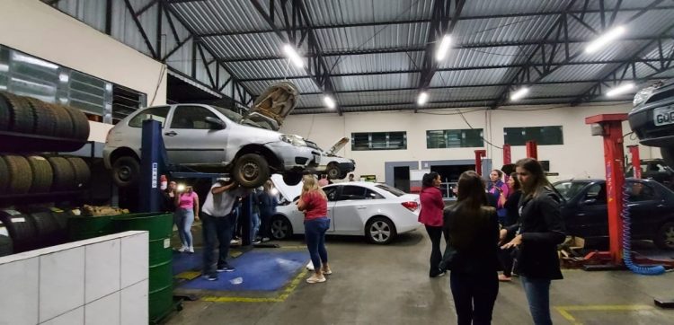 NACO conclui mais uma ediÃ§Ã£o do curso de mecÃ¢nica para mulheres