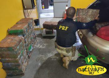 Homem Ã© preso com mais de 300 kg de maconha apÃ³s tentar fugir de fiscalizaÃ§Ã£o na BR-101