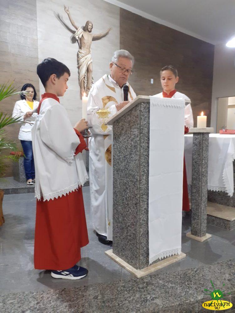 Devotos participam da 1Âª noite do TrÃ­duo da Festa de SÃ£o CristÃ³vÃ£o