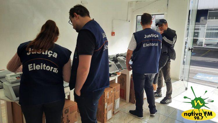 CartÃ³rio Eleitoral realiza a preparaÃ§Ã£o das urnas para as eleiÃ§Ãµes