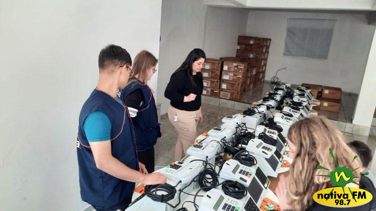 CartÃ³rio Eleitoral realiza a preparaÃ§Ã£o das urnas para as eleiÃ§Ãµes