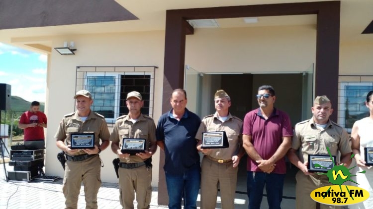 PolÃ­cia Militar inaugura nova sede em ZortÃ©a