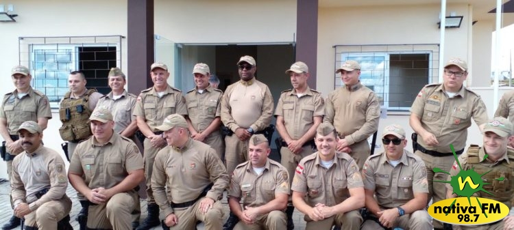 PolÃ­cia Militar inaugura nova sede em ZortÃ©a