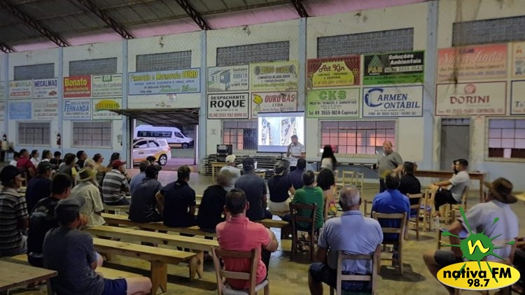 Realizada 1Âª reuniÃ£o de prestaÃ§Ã£o de contas da administraÃ§Ã£o de Ouro (ouÃ§a)