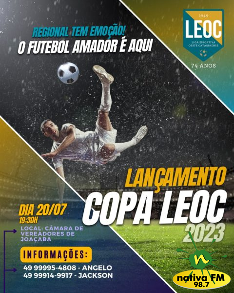 Segunda rodada da Copa Leoc encerra com três empates