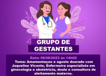 AdministraÃ§Ã£o de ZortÃ©a e SecretÃ¡ria da SaÃºde realiza encontro com o grupo de gestante