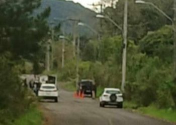 Homem Ã© executado a tiro em JoaÃ§aba