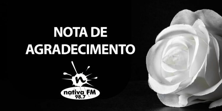 Nota de Agradecimento