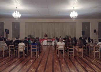 PolÃcia Militar de Lacerdópolis promove roda de conversa abordando o tema Violência contra a Mulher