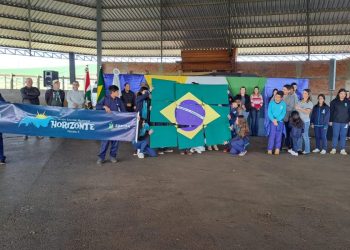 Ato CÃ­vico em ZortÃ©a celebra a IndependÃªncia do Brasil