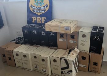 PRF apreende 160 garrafas de vinhos importados ilegalmente da Argentina