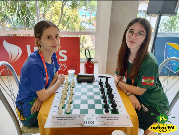 Henrique no Campeonato Sul-americano de Xadrez Escolar