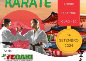 Final do Estadual de Karatê ocorre em setembro em Ouro