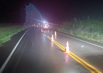 Mulher que conduzia motocicleta morre em acidente na SC-160