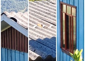 Residência de idoso é apedrejada em Capinzal