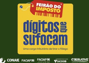 Feirão do Imposto: Núcleo Jovem da ACIRP promove ações para conscientizar sobre a carga tributária no Brasil