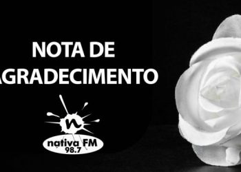 Nota de Agradecimento pelo passamento de Bruno Antônio Favero