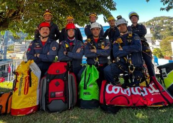 Bombeiros de Santa Catarina seguem viagem para São Paulo para o Rope Days, maior evento de salvamento em altura da América Latina