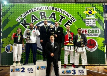 Santa Catarina é campeã do 11º Campeonato Brasileiro de Karatê