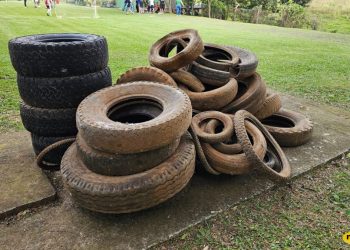 Ouro inicia coleta de lixo eletrônico e amplia campanha de reciclagem de pneus