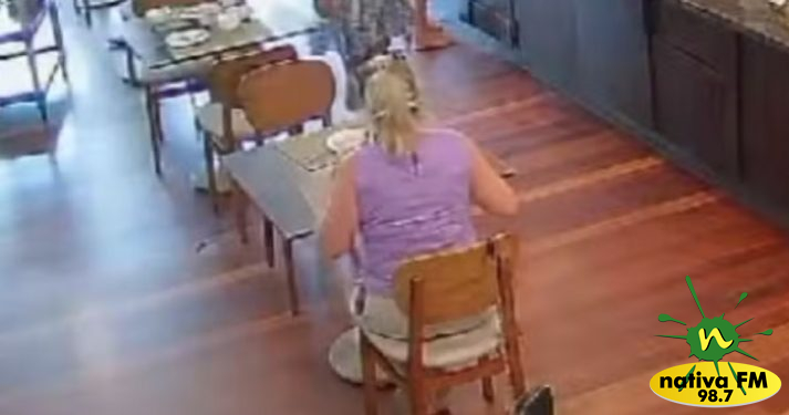 Foto: Reprodução imagens de segurança