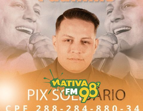 Pix solidário divulgado pela banda Os Atuais (Foto: Reprodução)