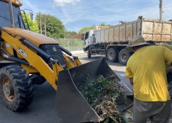 Secretaria de Infraestrutura promove mutirão de coleta de galhos e entulhos em Capinzal