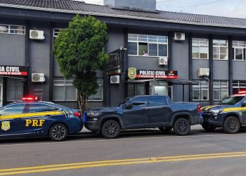 PRF recupera em Joaçaba veículo que possuía registro de furto no litoral catarinense