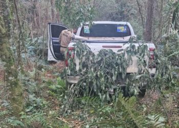Caminhonete furtada em Campos Novos é localizada no interior de Capinzal