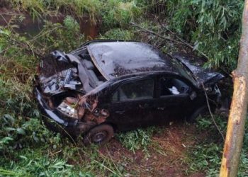 Saída de pista deixa morador de Zortéa ferido na SC-390