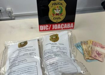 Jovem é presa por tráfico de drogas durante operação da Polícia Civil em Joaçaba