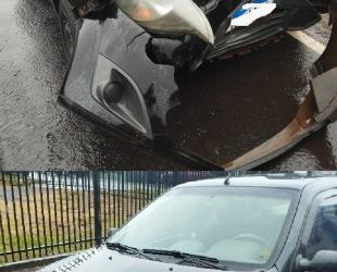 Chuva causa dois acidentes de trânsito em Campos Novos