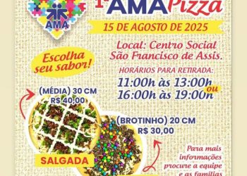 AMA de Capinzal promove a 1ª edição da “AMA Pizza” no dia 15 de agosto