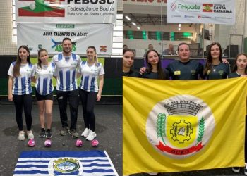Bocha feminina de Capinzal e Ouro garantem vaga nas semifinais dos Joguinhos Abertos de SC