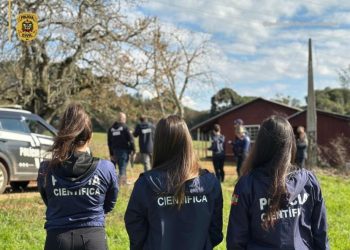 Polícia Civil realiza reconstituição de crime de duplo homicídio em Campos Novos