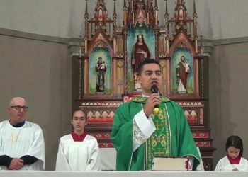 Terceira noite da novena em preparação à XXVI Romaria de Frei Crispim é realizada em Ouro