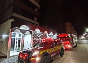 Princípio de incêndio em apartamento mobiliza bombeiros em Curitibanos