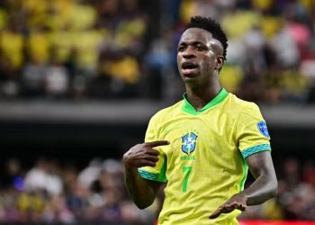 Vini Jr ficará de fora dos jogos de setembro pelas eliminatórias da Copa de 2026