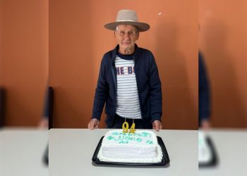 Quase um século de vida: morador de Zortéa festeja 94 anos com a família