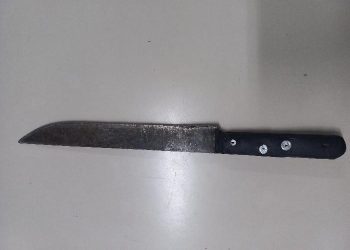 Homem é detido por ameaçar sua companheira com facão em Herval d’Oeste